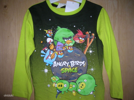 Футболка Angry Birds для мальчика 1,5-2 лет H&M