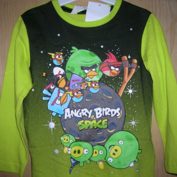 Футболка Angry Birds для мальчика 1,5-2 лет H&M