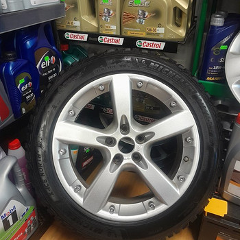 Оригинальные диски MB с зимней резиной MICHELIN 245/45R17.