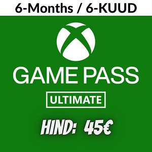 SOODNE! XBOX Game Pass Ultimate (6-kuud) (1 foto / 1)