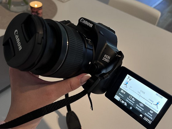 Canon EOS 250D + EF-S 18–55 мм IS II + EF 75–300 мм III