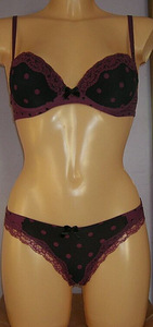 Uus !!! BRA Push Up+Panties EU 75A no secret (1 foto / 2)