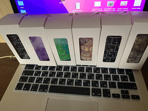 MacBook силиконовый чехол-клавиатура ENG/RUS (2 фото из 8)