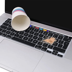 MacBook силиконовый чехол-клавиатура ENG/RUS (4 фото из 8)