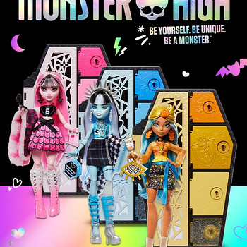 Monster High Skulltimate Secrets Fearidiscent nukud! UUDS!