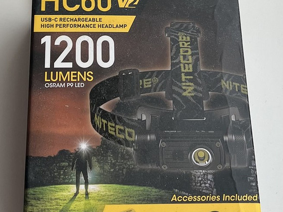 Nitecore HC60 v2 1200 Lumen