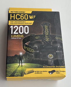 Nitecore HC60 v2 1200 Lumen (1 фото из 4)