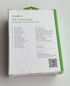 Nedis USB-C Wall Charger 48W (2 foto / 2)
