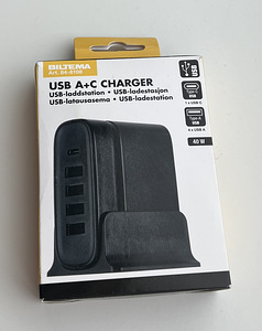 Biltema USB charging station with 5 ports (1 foto / 3)