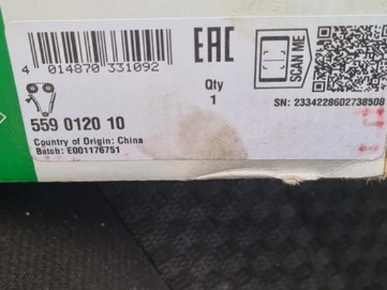 GRM/ГРМ INA 559012010 AVENSIS RAV4 CAMRY PREVIA
