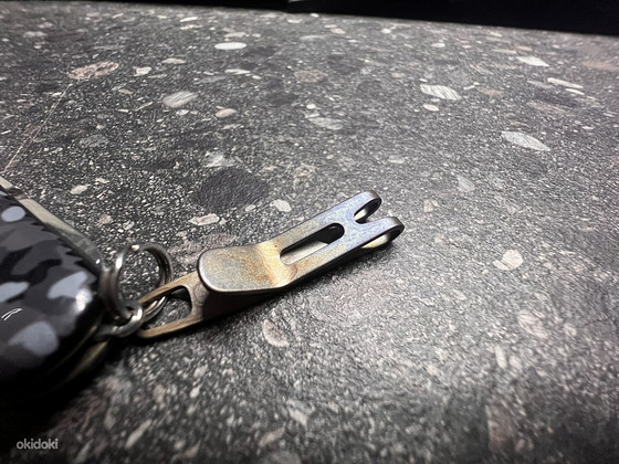 EDC kohandatud titaanklamber (mitte victorinox)