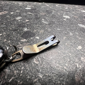 EDC kohandatud titaanklamber (mitte victorinox)