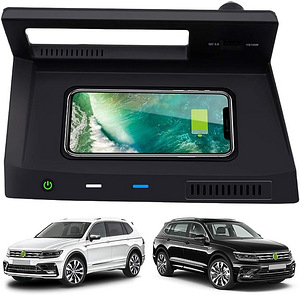 Беспроводная зарядка для телефона Volkswagen Tiguan. (5 фото из 9)