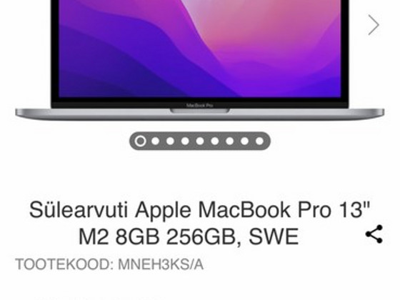 Macbook pro 2022