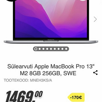 Macbook pro 2022