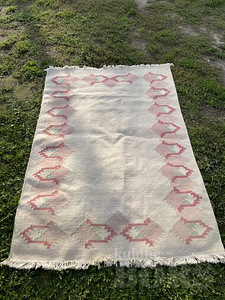 СКАНДИНАВСКИЙ ШЕРСТЯНОЙ КОВЕР 1960-е гг. (1 фото из 3)