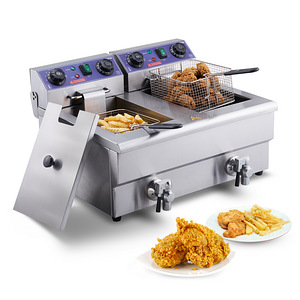 Professionaalne FRITÜÜR 2x1500W 12L Uus! (1 foto / 8)