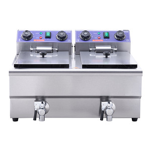 Professionaalne FRITÜÜR 2x1500W 12L Uus! (8 foto / 8)