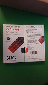 Victor JVC SHG E-180 VHS video cassette (1 foto / 1)