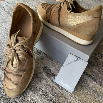 Max Mara nahast tossud, suurus 39