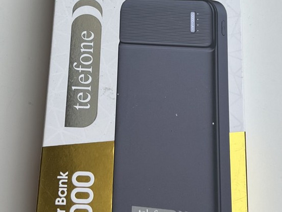 Telefone Powerbank 10000mAh , Black
