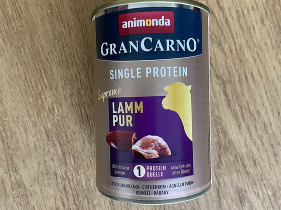 Собачий корм GranCarno supreme с ягненком