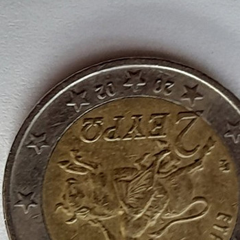 Haruldane münt, keskoffset Kreeka 2002