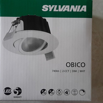 Süvistatavad valgustid Sylvania obico