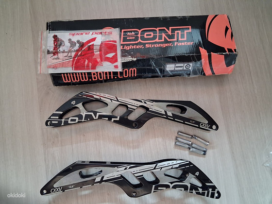 Bont speedskates aluraam* CXXV 12'8, 3x125*