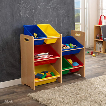 Полка KidKraft из 7 частей с ящиками для хранения