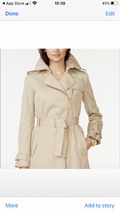 Michael Kors пальто (1 фото из 2)