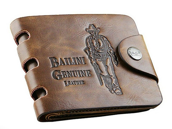 Ehtsast nahast rahakott, Leather wallet, Кожаный кошелек