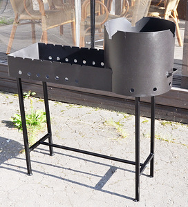 Grill pliidiga pada jaoks 12L d370mm, 90X32x12cm (1 foto / 6)
