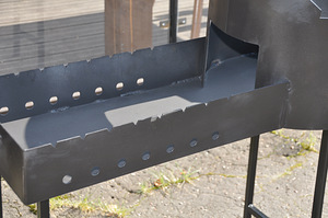 Grill ahjuga pada jaoks 22L d470mm, 110x32x12cm (3 foto / 6)