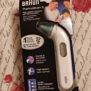 Ушной термометр Braun Thermoscan 3