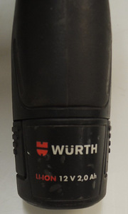 Акудрель Würth bs 10-A 2шт 10,8В + зарядка + ящик (8 фото из 9)