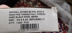 DRYWALL SCREW (2 foto / 2)