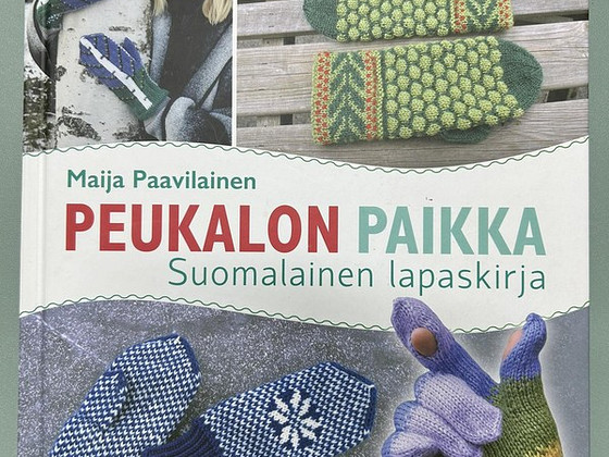 Soome-keelne käsitööraamat "Peukalon paikka"