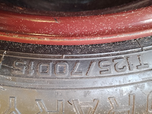 Запасное колесо 4х100 (докатка) DUNLOP (6 фото из 6)