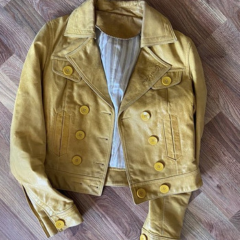 Кожаная куртка Guess