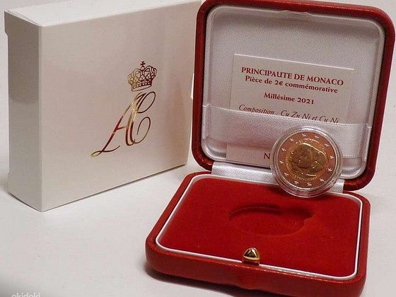 2 Euro Monaco 2021 proof