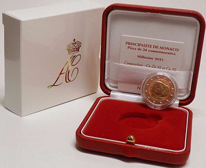 2 Euro Monaco 2021 proof (1 foto / 1)