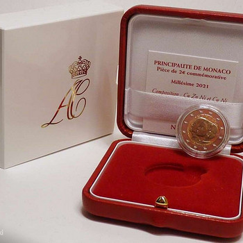 2 Euro Monaco 2021 proof