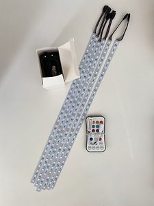 RGB led 5050 alum. riba (5x500mm, pult, ir-modul ja adapter) (1 foto / 4)