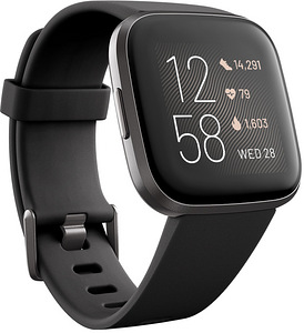 Умные часы Fitbit Versa 2 Wi-Fi NFC, black (1 фото из 5)