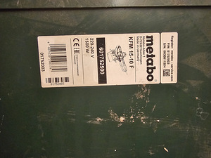 Резак для резки фасок Metabo KMF-15-10F (3 фото из 3)