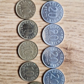 Eesti sendid 11 tükki.
