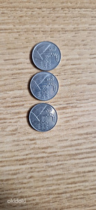 Soome pennid 3 tükki. (2 foto / 2)