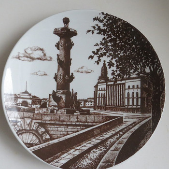 Dekoratiivne portselanplaat LFZ 17 cm