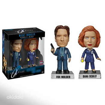 The X-Files Funko Wacky Wobbler Fox Mulder & Dana Scully Bob